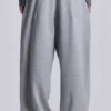 Pantalones de chándal Monster Joggers holgados con puños en gris jaspeado