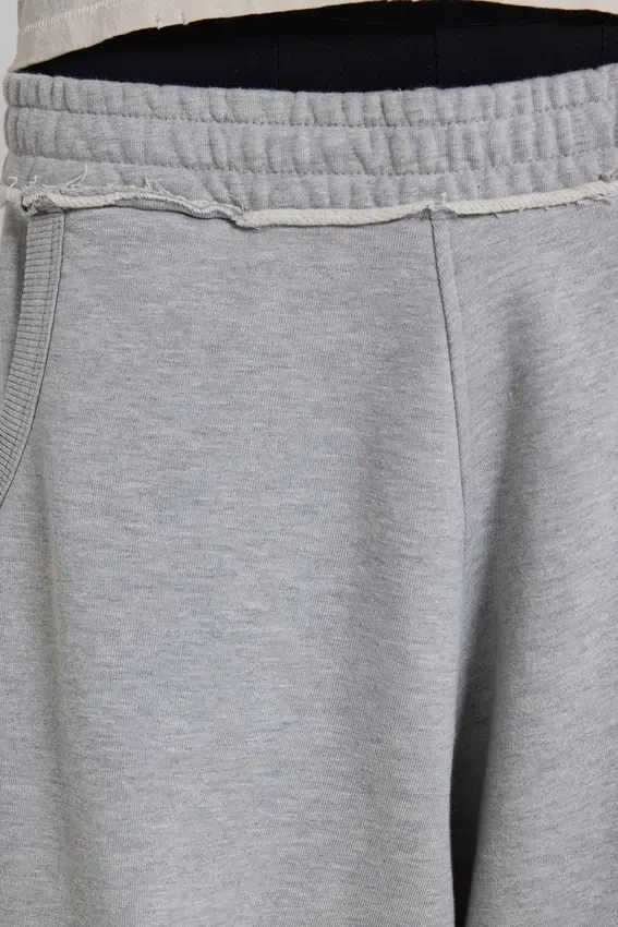 Pantalones de chándal Monster Joggers holgados con puños en gris jaspeado