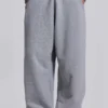 Pantalones de chándal Monster Joggers holgados con puños en gris jaspeado