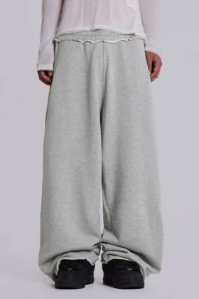 Pantalones de chándal Monster Joggers holgados en gris jaspeado