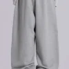Pantalones de chándal Monster Joggers holgados en gris jaspeado