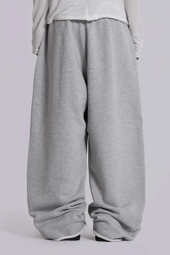 Pantalones de chándal Monster Joggers holgados en gris jaspeado