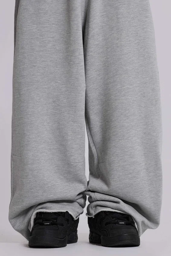 Pantalones de chándal Monster Joggers holgados en gris jaspeado