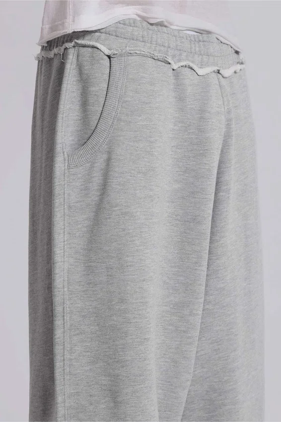 Pantalones de chándal Monster Joggers holgados en gris jaspeado