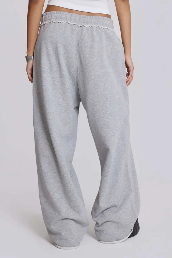 Pantalones de chándal Monster Joggers holgados en gris jaspeado