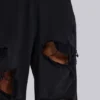 Pantalones de chándal Monster Joggers holgados en negro desgastado