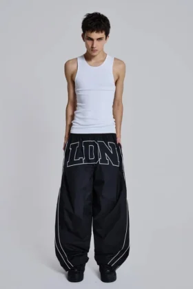 Pantalones de chándal negros LDN Vapor