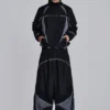 Pantalones de chándal Vapor negros con paneles