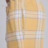 Pantalones de cuadros de talle bajo Vellora