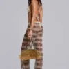 Pantalones de punto a rayas Deva