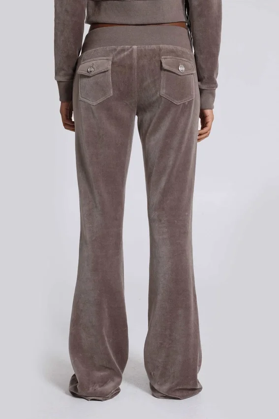 Pantalones de terciopelo de estilo militar Cavalier