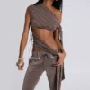 Pantalones de terciopelo de estilo militar Cavalier