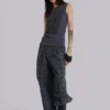 Pantalones de traje «Goliath» a cuadros negros