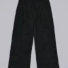 Pantalones de traje Goliath a rayas finas negros