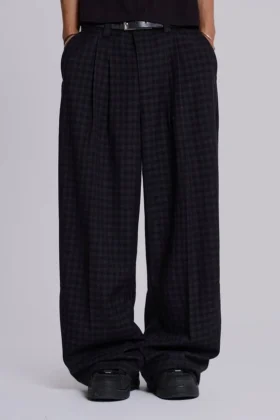 Pantalones de traje Goliath de cuadros vichy