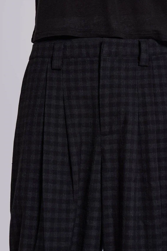 Pantalones de traje Goliath de cuadros vichy