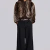Pantalones de traje Goliath negros con tachuelas
