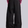 Pantalones de traje Goliath negros con tachuelas