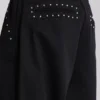 Pantalones de traje Goliath negros con tachuelas