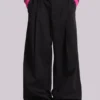Pantalones de traje Goliath negros con tachuelas