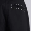 Pantalones de traje Goliath negros con tachuelas