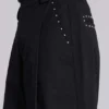 Pantalones de traje Goliath negros con tachuelas
