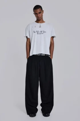 Pantalones de traje negros Goliath