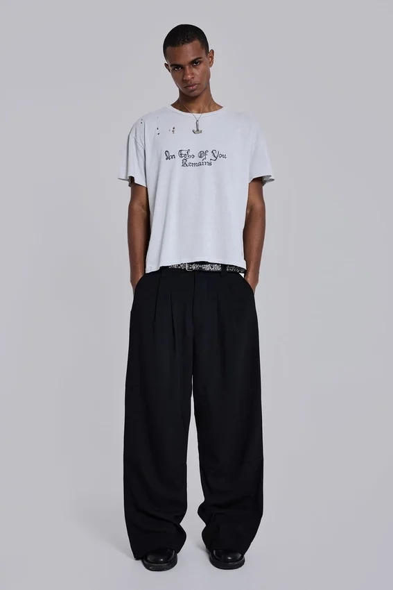Pantalones de traje negros Goliath