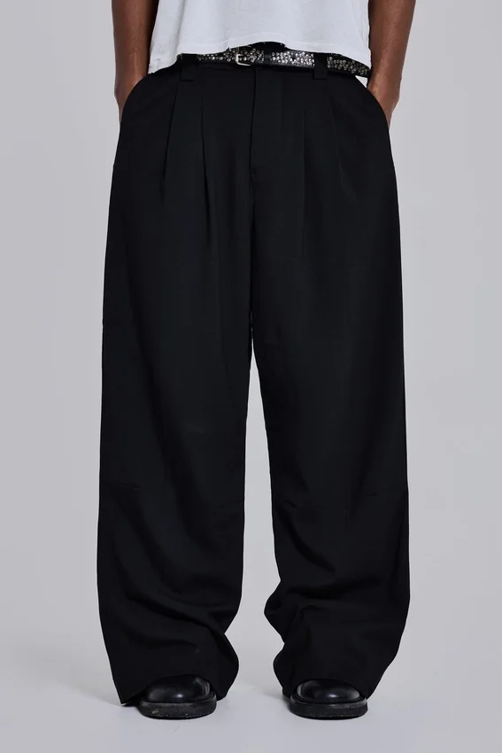 Pantalones de traje negros Goliath