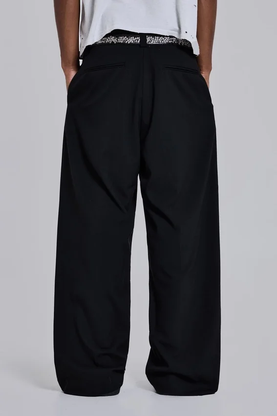 Pantalones de traje negros Goliath