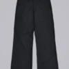 Pantalones de traje rectos con pliegues en gris carbón