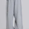 Pantalones Monster Joggers holgados en gris jaspeado desgastado
