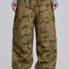 Parachute Pants con estampado de camuflaje de pato
