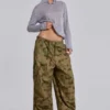 Parachute Pants con estampado de camuflaje de pato