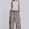 Parachute Pants con lavado «Stone Oil»