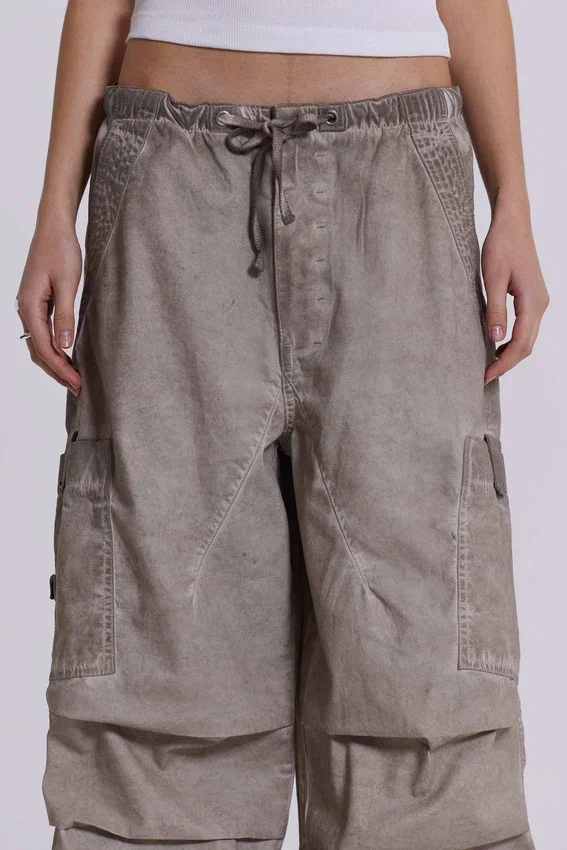 Parachute Pants con lavado «Stone Oil»
