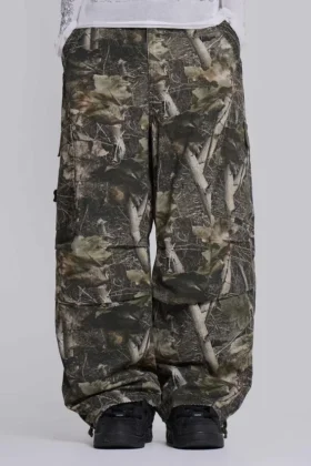 Parachute Pants de camuflaje Woodland