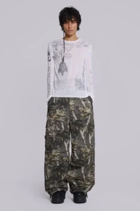 Parachute Pants de camuflaje Woodland