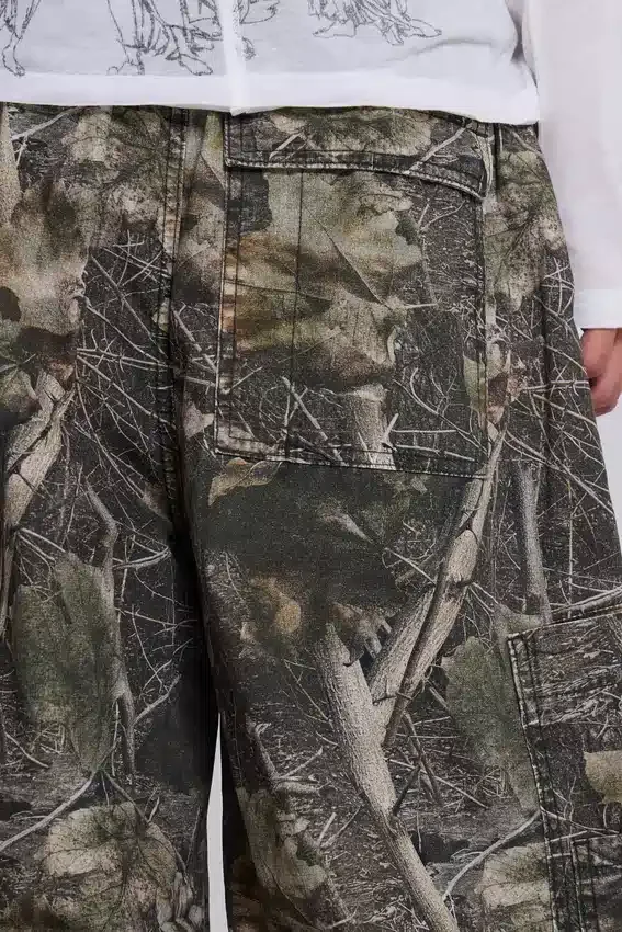 Parachute Pants de camuflaje Woodland