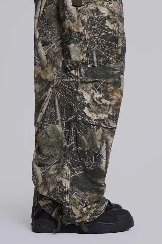 Parachute Pants de camuflaje Woodland
