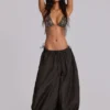 Parachute Pants de nailon Nexis en color caqui