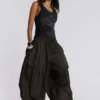 Parachute Pants de nailon Nexis en color caqui