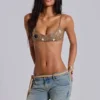 Partes de arriba tipo bralette «Mirielle» de piel sintética