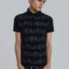 Polo «Riff» negro