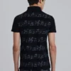Polo «Riff» negro