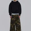Sudadera con capucha «Bitten» en negro