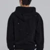Sudadera con capucha «Bitten» en negro