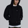 Sudadera con capucha «Bitten» en negro
