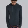 Sudadera con capucha de canalé «Dornan»