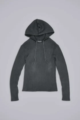 Sudadera con capucha de canalé «Dornan»